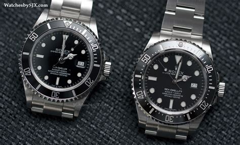 rolex sea-dweller 16600 vs 116600|sea dweller 16600 thickness.